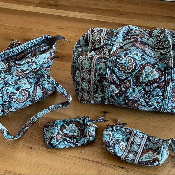 Vera Bradley Bags Vera Bradley Travel Collection Java Blue Poshmark